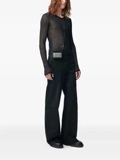 Ann Demeulemeester Greg Long-sleeve T-shirt In Black