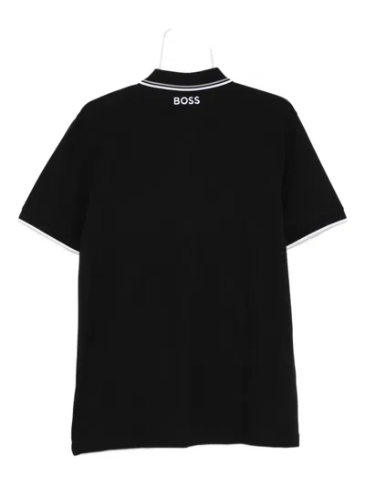 Hugo Boss Paddy Polo Shirt In Black