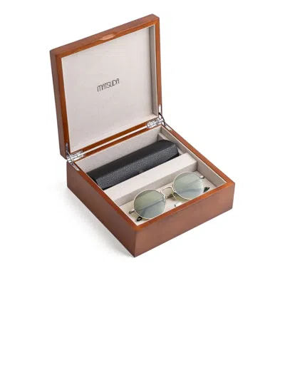 Matsuda Round-frame Sunglasses In Green
