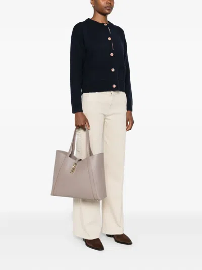 Furla Large Goccia Clasp-detailed Tote Bag