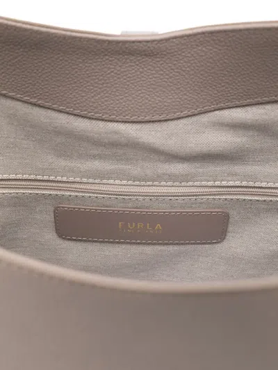 Furla Large Goccia Clasp-detailed Tote Bag
