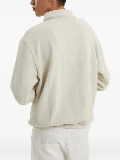 1989 Studio Jp Half Zip Sweatshirt In Neutral