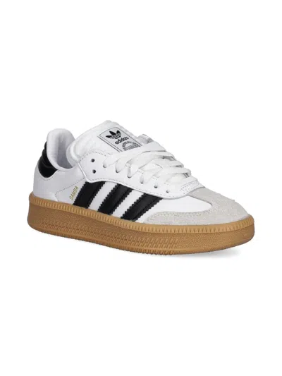 Adidas Originals Samba 3-stripes Trainers In White