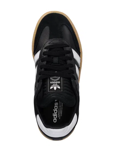 Adidas Originals Samba 3-stripes Sneakers In Black