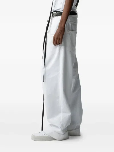 Ann Demeulemeester Ronald Five-pocket Jeans In Gray
