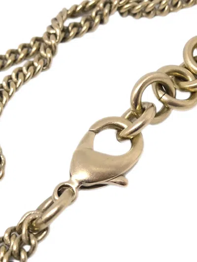 Pre-owned Chanel 2005 Snowflake Chain Bracelet