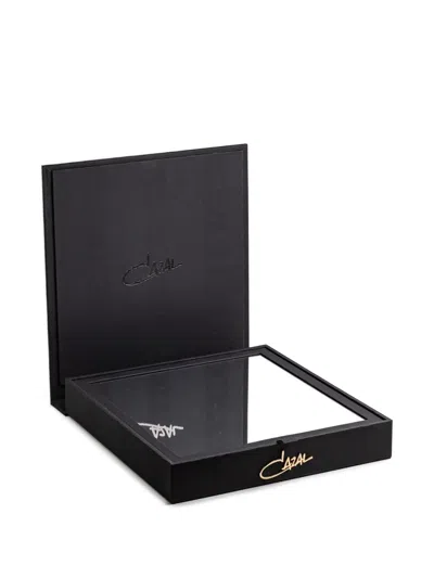 Cazal Leather Travel Case In Black