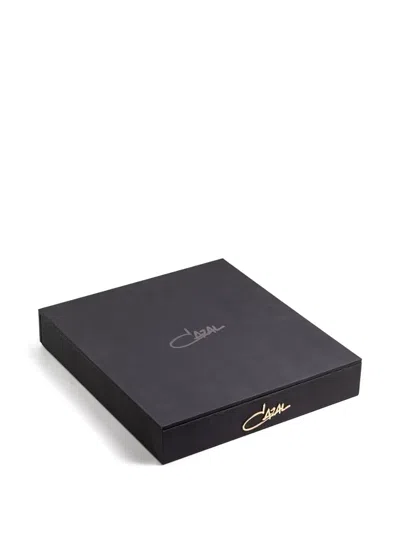 Cazal Leather Travel Case In Black