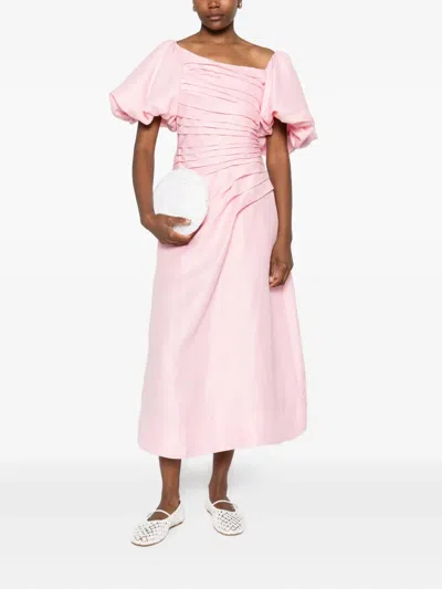 Aje Cadence Dress In Pink