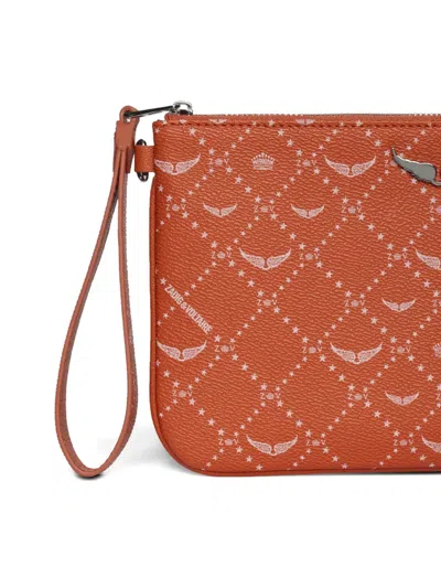 Zadig & Voltaire Monogram Clutch