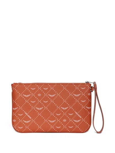 Zadig & Voltaire Monogram Clutch