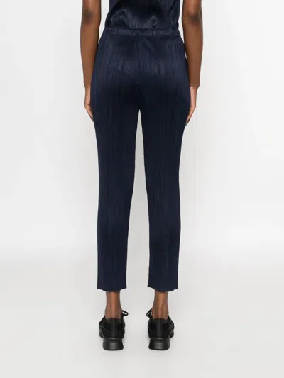 Issey Miyake Pleated Trousers In Black