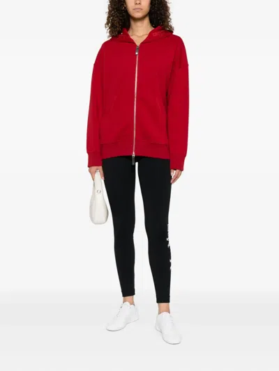S Max Mara Logo-jacquard Leggings In Black