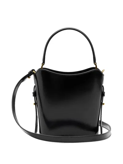 Ami Alexandre Mattiussi Mini Paris Paris Bucket Bag Black