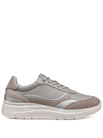 Geox Panelled-design Sneakers In Gray