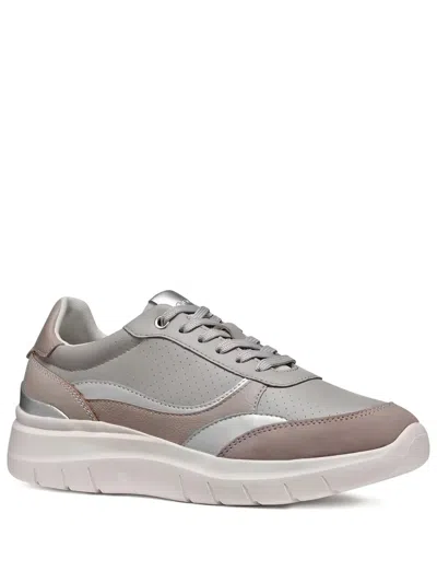 Geox Panelled-design Sneakers In Gray