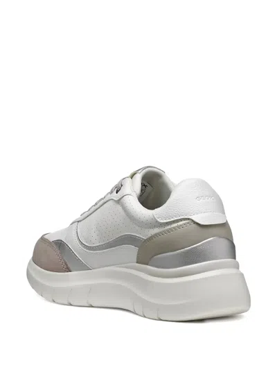 Geox Panelled-design Sneakers In Gray
