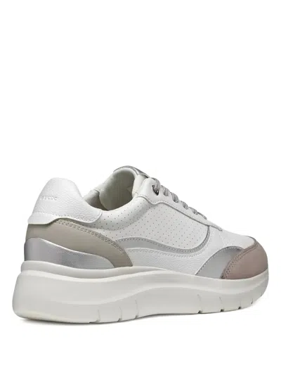 Geox Panelled-design Sneakers In Gray