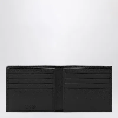 Prada Black Saffiano Horizontal Wallet