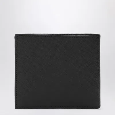 Prada Black Saffiano Horizontal Wallet