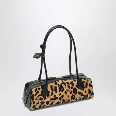 Alaïa Alaia Le Teckel Medium Bag In Leopard-print Pony Hair Women