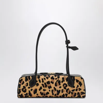 Alaïa Alaia Le Teckel Medium Bag In Leopard-print Pony Hair Women