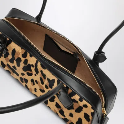 Alaïa Alaia Le Teckel Medium Bag In Leopard-print Pony Hair Women
