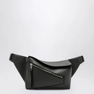 Loewe Puzzle Small Belt Bag In Dark Grey