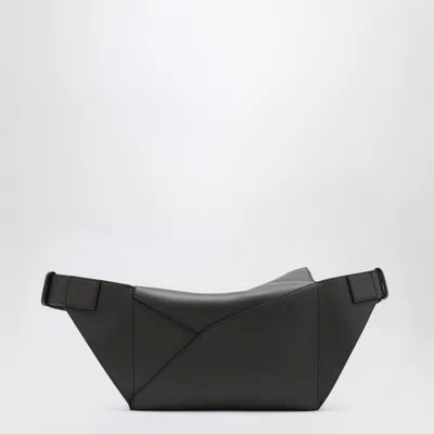 Loewe Puzzle Small Belt Bag In Dark Grey
