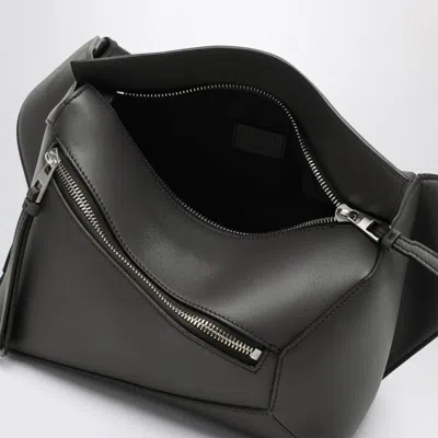 Loewe Puzzle Small Belt Bag In Dark Grey