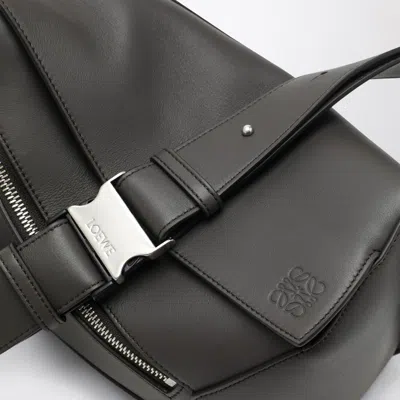 Loewe Puzzle Small Belt Bag In Dark Grey