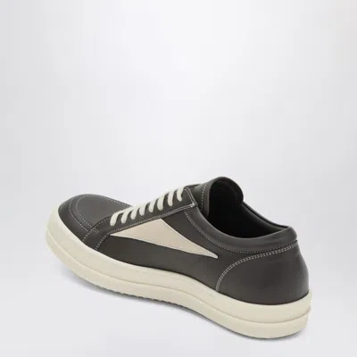 Rick Owens Dust Grey/milk White Vintage Sneakers