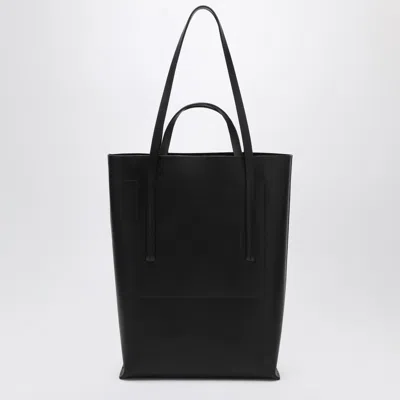 Rick Owens Rectangular Black Leather Bag