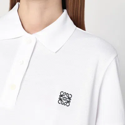 Loewe Women Cotton Trapeze Polo Shirt