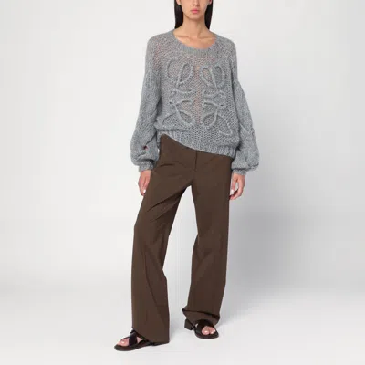 Loewe Anagram Mohair-blend Knitted Sweater