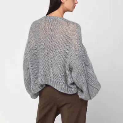 Loewe Anagram Mohair-blend Knitted Sweater