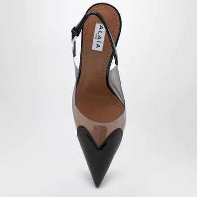 Alaïa Alaia Slingbacks In Patent Calfskin
