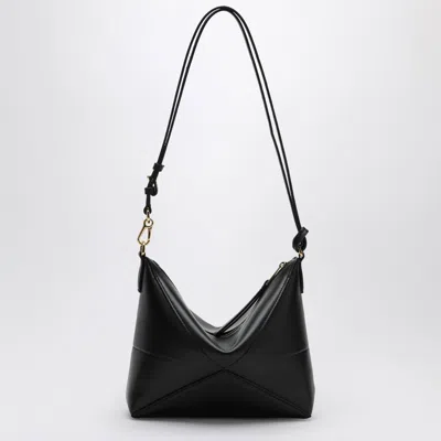 Loewe Puzzle Fold Clutch Bag In Shiny Calfskin