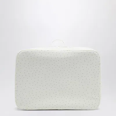 Bonpoint White/gold Polka Dot Roof Box
