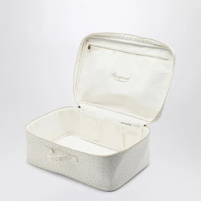 Bonpoint White/gold Polka Dot Roof Box