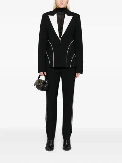 Karl Lagerfeld Piping Pants In Black