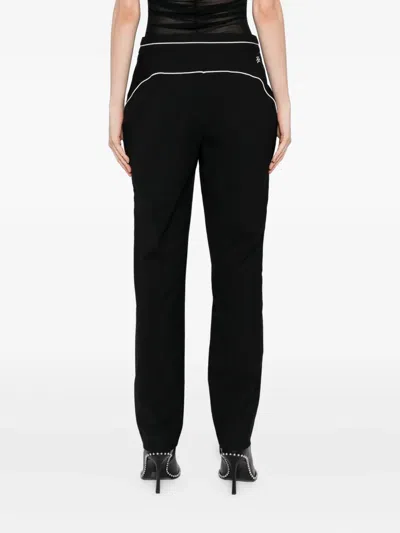 Karl Lagerfeld Piping Pants In Black