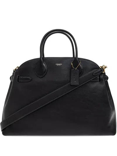 Coach Empire Leather Top-handle Tote Bag