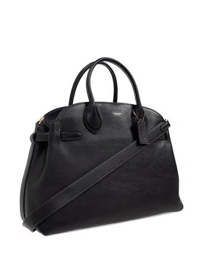 Coach Empire Leather Top-handle Tote Bag