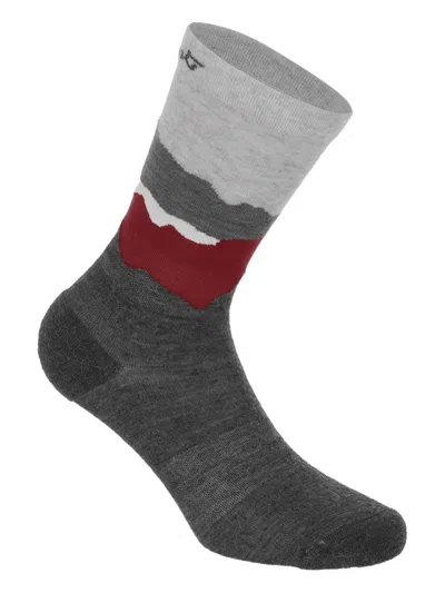 Lamunt Landscape-print Socks