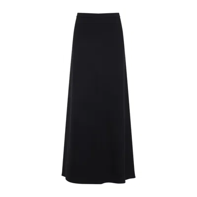 Max Mara Flowing Maxi Skirt With High Waist Design