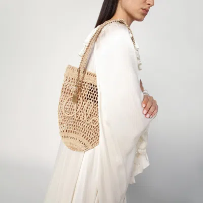 Chloé Small Summer Banana Tote Bag In Sand Colour Women