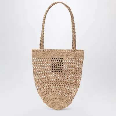 Chloé Small Summer Banana Tote Bag In Sand Colour Women