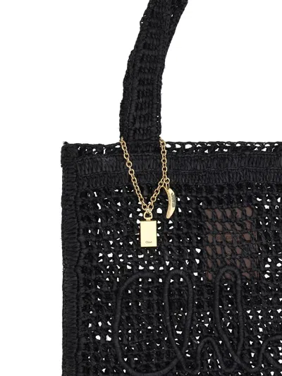 Chloé Women Summer Banana Tote Bag In Black