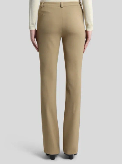 Etro Pressed-crease Trousers In Brown
